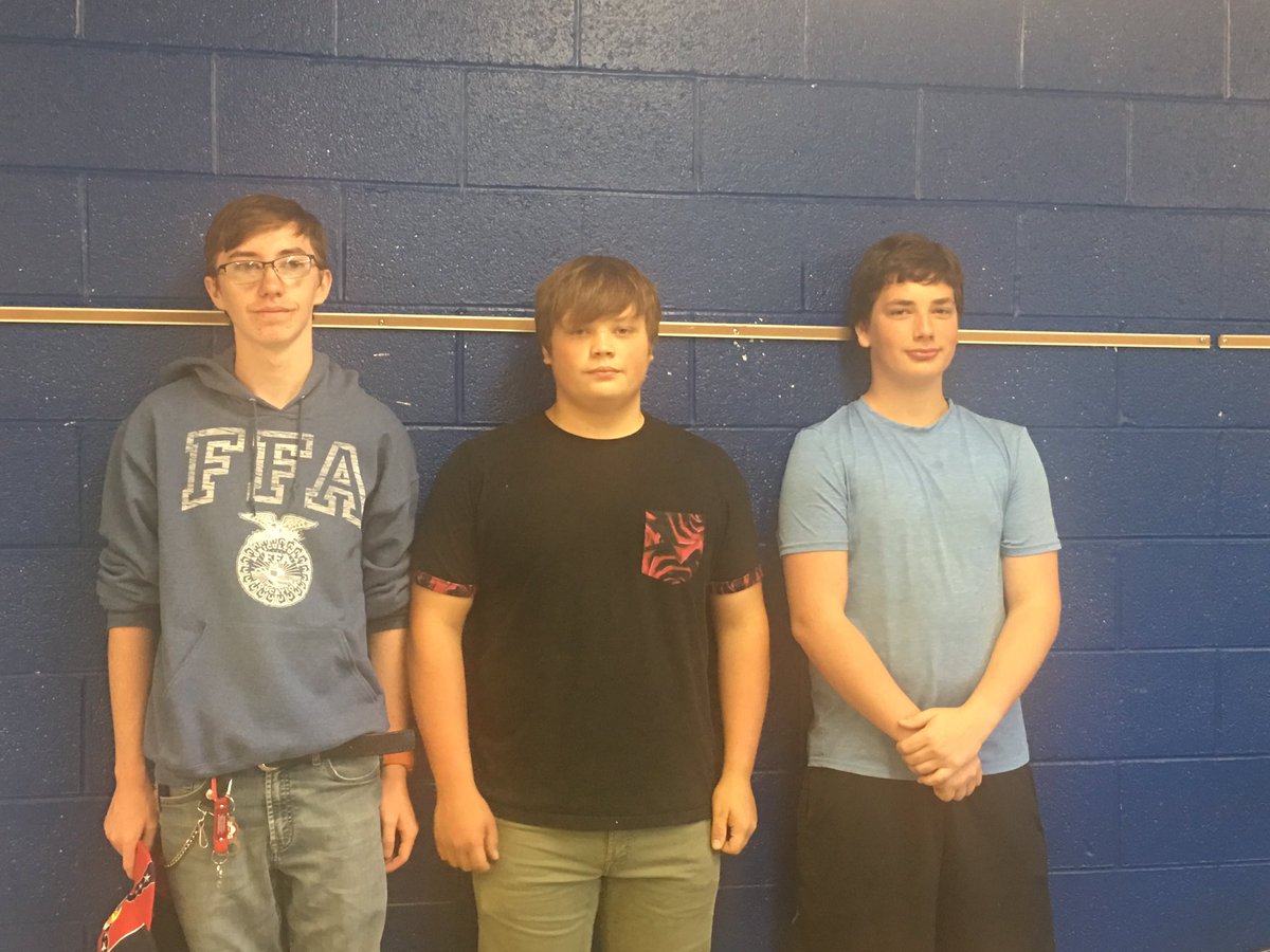 grf_ffa's tweet image. Horse judging competition! Good job to Robert Toney, Austin Riza, and Matthew Perry! #WeAreGRF