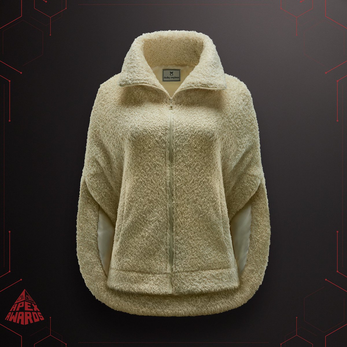 Polartec's tweet image. We love this APEX Award winning Ashford Poncho from @dudley_stephens can be thrown over the shoulders or zipped for an easy warm &amp;amp; chic look Made of Polartec Thermal Pro fleece with a curly pile
#premierevisionparis #polartec #madewithpolartec #scienceoffabric #polartecapex