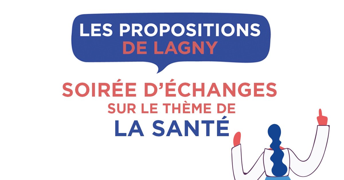 VilledeLagny's tweet photo. 🔵Nouvelle soirée d'échanges🔵
#lespropositionsdelagny reviennent le jeudi 26 septembre ! Rendez-vous à 19h30 dans les Salons d'Honneur de l'Hôtel de Ville pour parler "santé" 👍
https://t.co/nvlOhb6mRG
#lagnysurmarne #echanges https://t.co/umut49ZleU