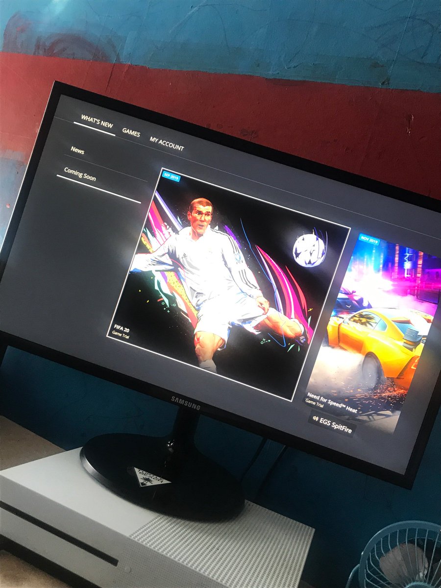 EgsSpitfire's tweet photo. Well game trial is out lol #fifa20webapp https://t.co/jDFZpOe4yo