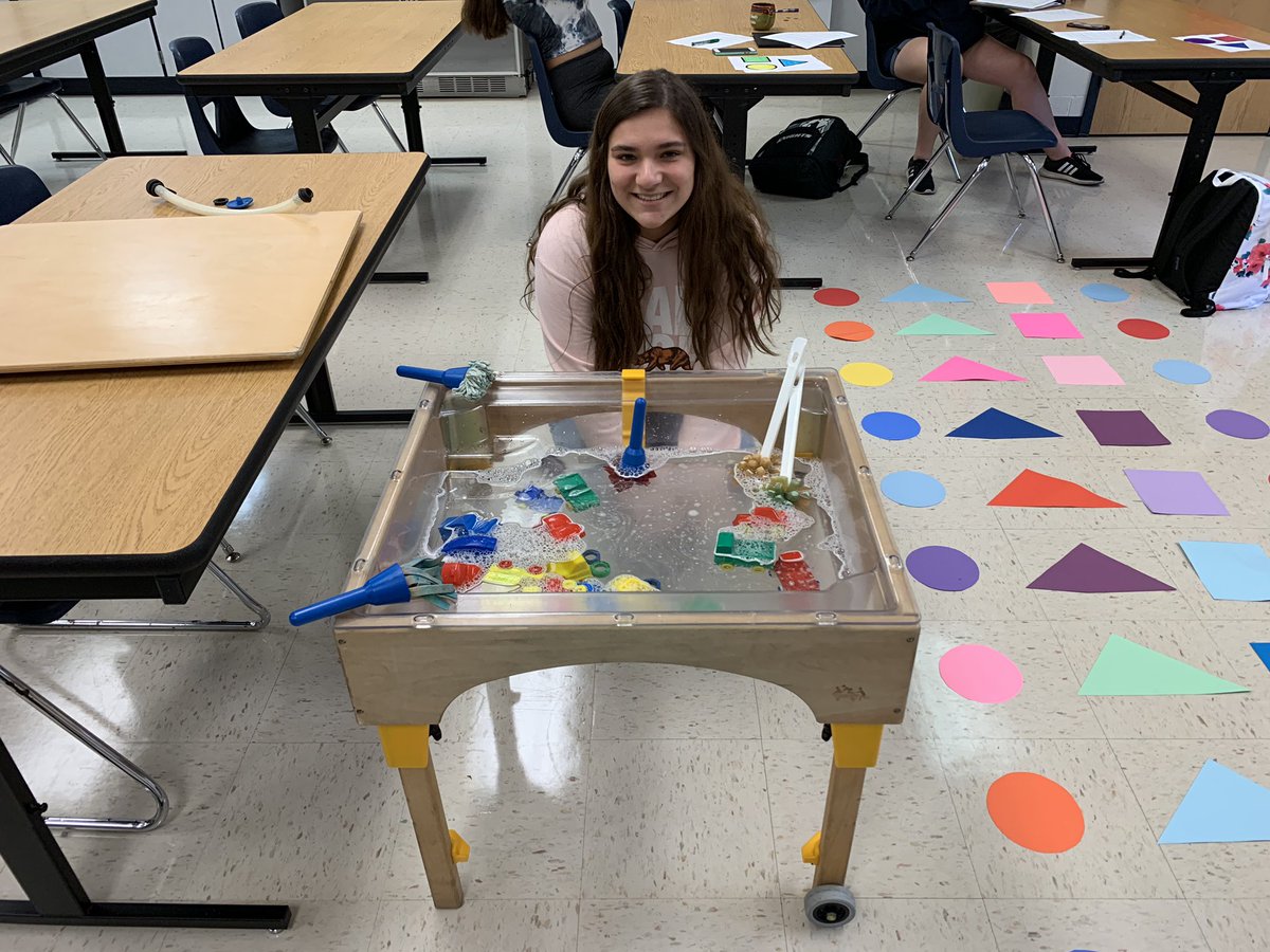 KHSFoundations's tweet photo. Yesterday was the first day students began teaching lessons to the class! The class used great acting skills to reenact the targeted age level. Everyone’s presentations were interactive and made students want to participate! https://t.co/ii59Sh2w3J