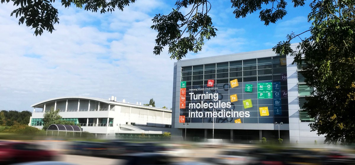 Another huge building wrap project designed and installed despite rain and wind! This for <a href="/AstraZeneca/">AstraZeneca</a>'s Macclesfield event. #design #impact #Science #HappyCustomer