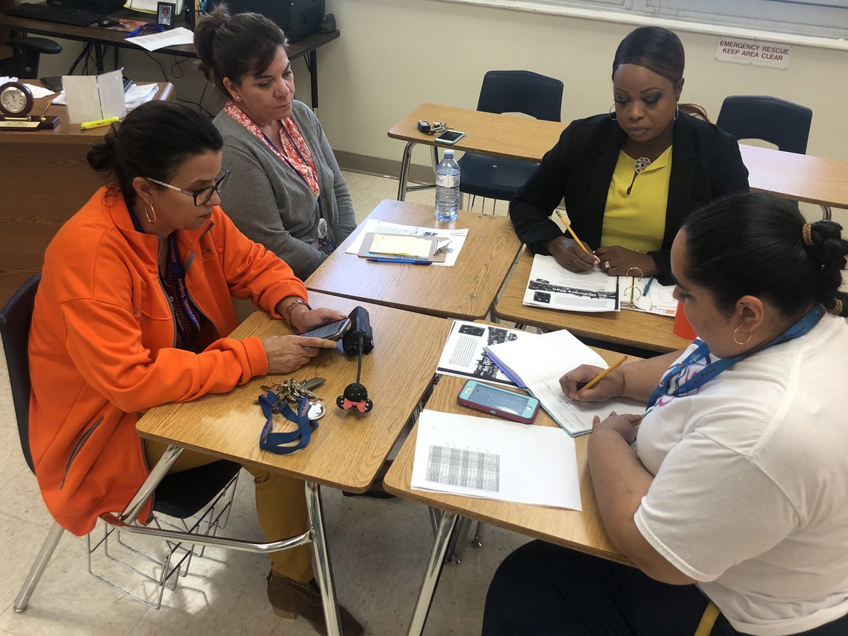 HMLSrHighSchool's tweet photo. #CommonPlanning for our 9th grade #StellarTrojans #TrojanPride #WeAreHML #WeAreALLIn @MDCPS @MiamiSup @MDCPSNorth @NROSup @lisagarcia_lisa @MDCPSDAS #AcceleratingExcellence2020 https://t.co/MJItUJPm0N