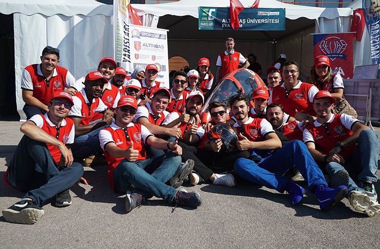 autanitim's tweet photo. Elektrikli Araç Yarışları Efficiency Challenge 1. Final Yarışını 4. olarak tamamlayan Elektrikli Araç Takımımızı (EvaTeam) tebrik eder, 2. Final Yarışında başarılarının devamını dileriz. 🏎🏁 https://t.co/MadlKeMPTK
