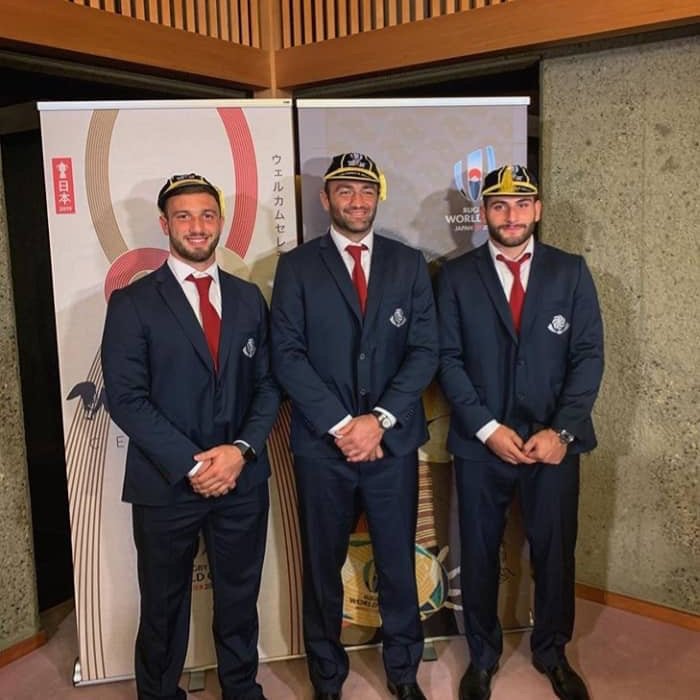 GeorgianRugby's tweet photo. Well, we wish All the luck in the World to @rugbyworldcup  commentators pronouncing Beka GORGADZE, Mamuka GORGODZE &amp; Otar GIORGADZE when boys hit the pitch during #RWC2019 😲🎙📢 https://t.co/JIM9bCd92H