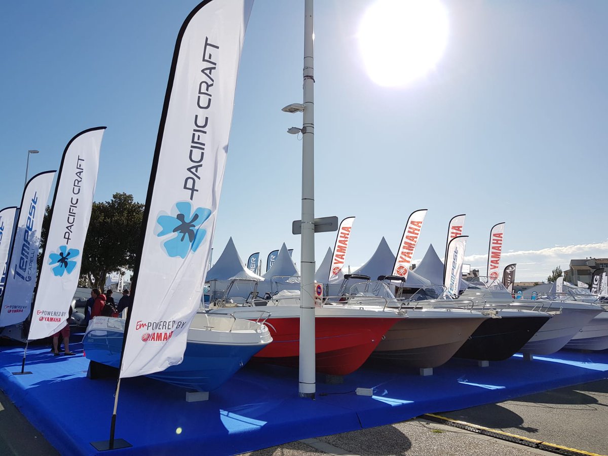 YamahaMarineFr's tweet photo. C’est parti pour le @GrandPavois. On vous donne rendez-vous sur le stand #Yamaha ⚓️K05 pour découvrir nos gammes de moteurs hors-bord, sans oublier les nouveautés #PacificCraft et #Capelli.
#Bateaux #Nautisme #Salon #GrandPavois https://t.co/E4FMB3qLLc