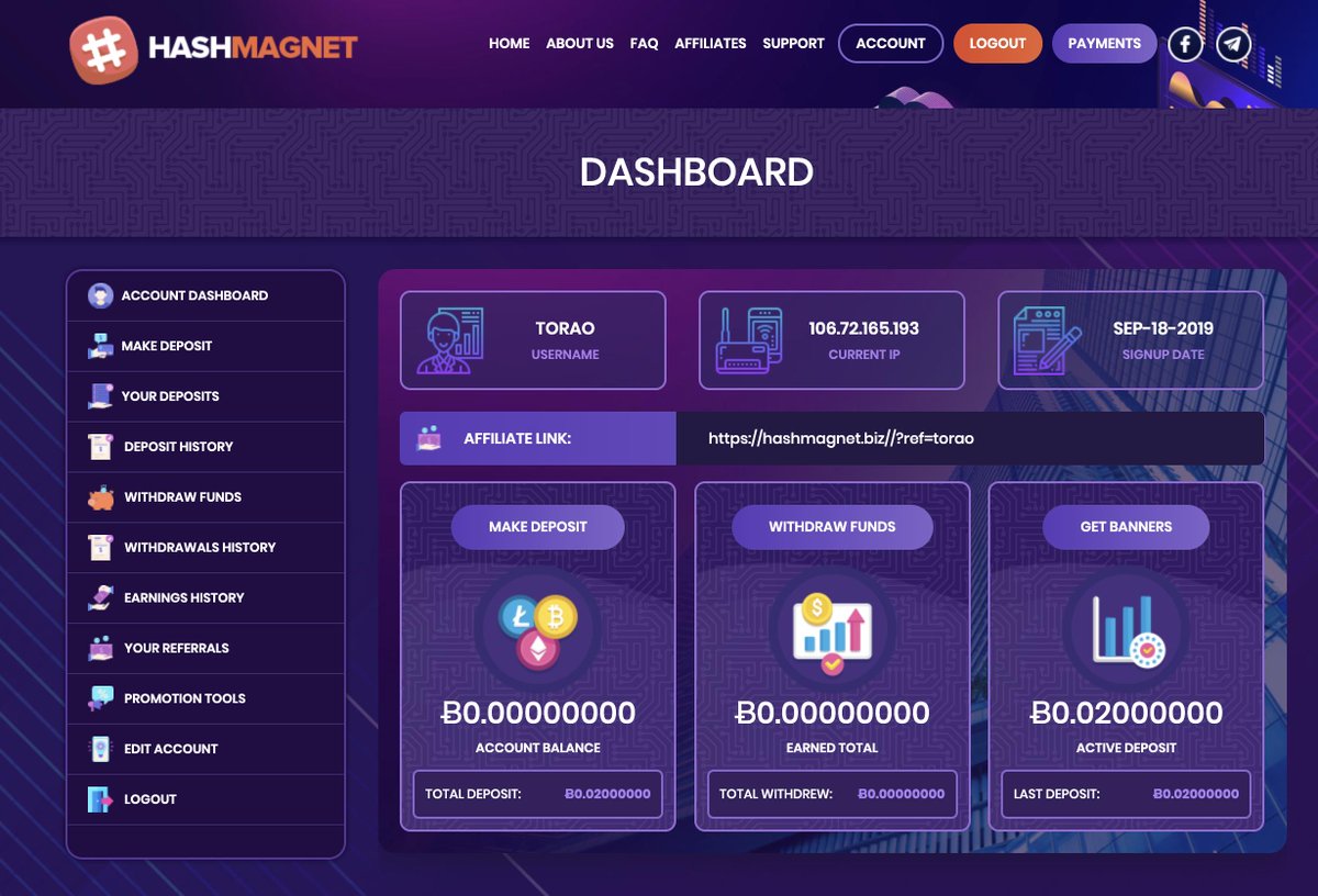 kohakucccc's tweet photo. 面白い投資案件ありがとうございます😊
わたしも0.02btc入れましたーーー😆
#HashMagnet https://t.co/TaqGJhzH72