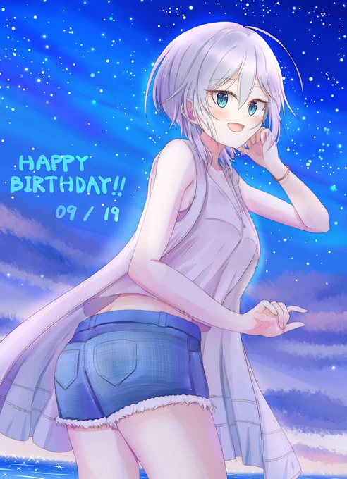 アーニャちゃんハピバ～!!??
デレステも4周年おめでと～!!
#アナスタシア生誕祭2019 