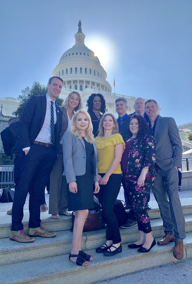 @Thresholdsctrs and our Illinois partners ready to take to the Hill for @NationalCouncil Hill Day 2019. #mentalhealth #substanceusetreatment #endstigma  #SaveLives