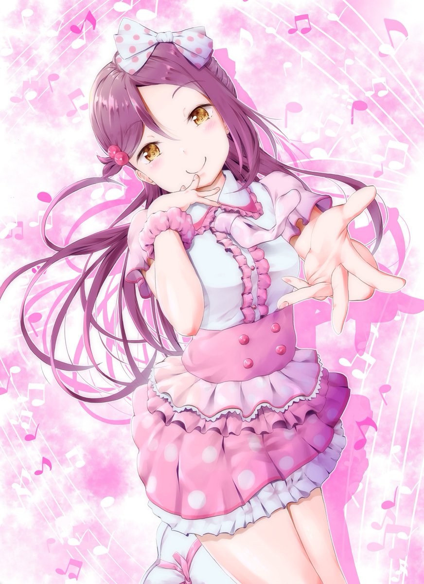 桜内梨子 「梨子ちゃんお誕生日おめでとうございます!
美人だけどちょっとおっちょこちょいなと」|ハヤオキ＠僕ラブ37【ニ38】4月以降の絵のご依頼＆skeb募集中のイラスト