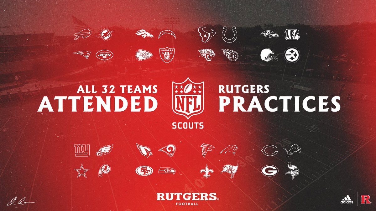 All 32 teams have stopped by Piscataway!

 #NFLKnights