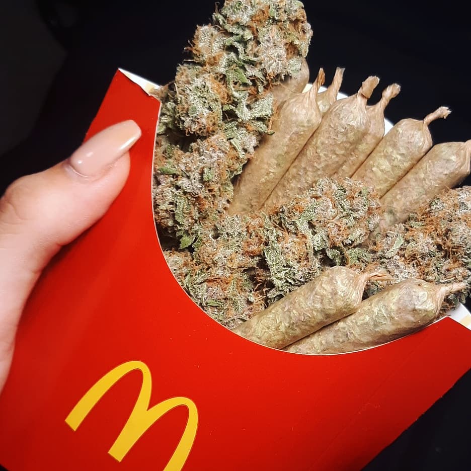 Marijuana 
I'm smoking it