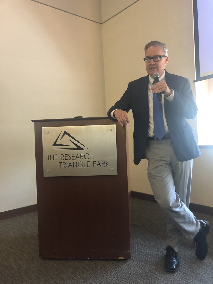 RTATriangle's tweet image. Pat Young, director of city-county planning for @CityofDurhamNC, @DurhamCounty, describes the process to revise the county transit plan - targeted completion next fall #TriMAP