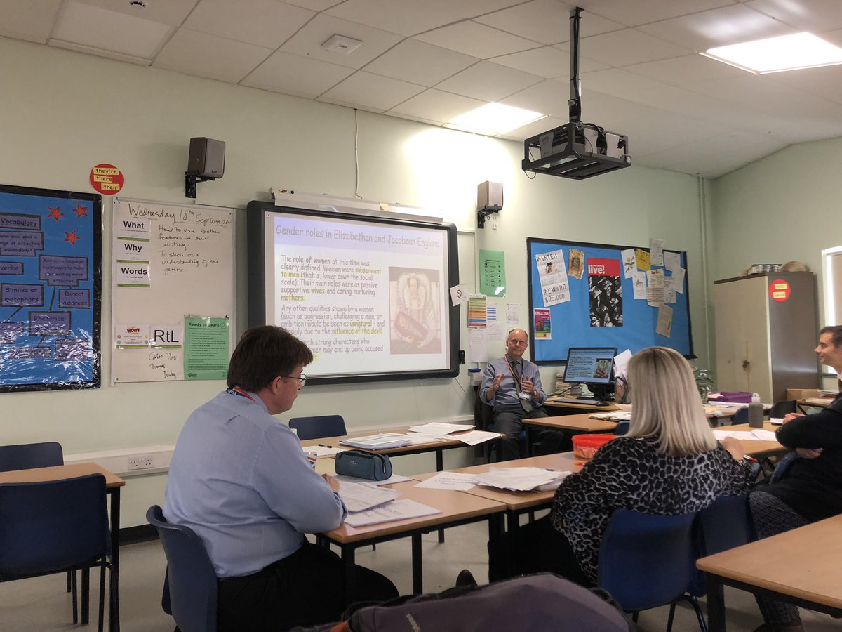 MrOCallaghanEdu's tweet image. Really rich discussions during @hanhamenglish #CurriculumCPD session. Unpicking the themes of Macbeth and asking the question “is there a best way to get all students to...?” @HanhamWoods