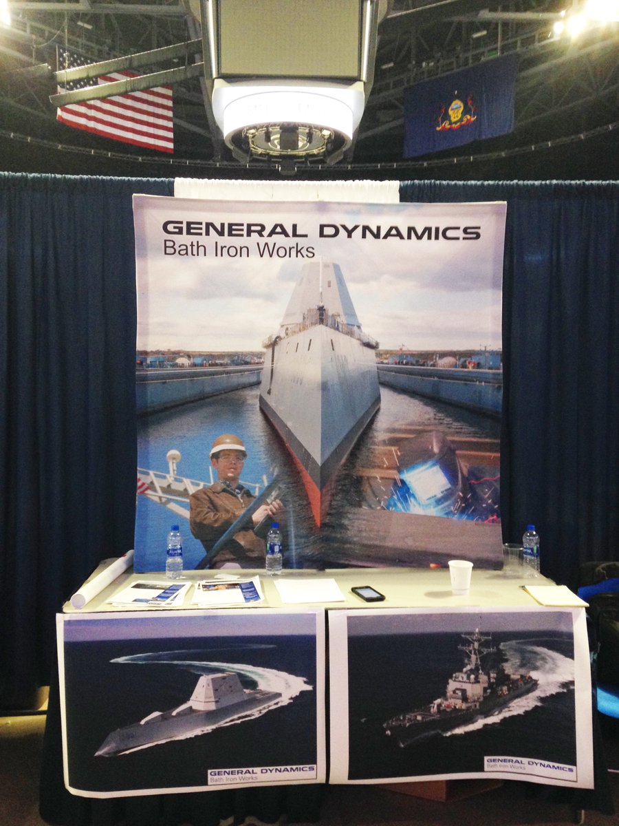 GDBIW's tweet photo. Today we’re at the Penn State University Job Fair! Stop by our booth to learn how you can be part of the legacy "Bath-built is best built." #psufcd https://t.co/V2DofwlLZo