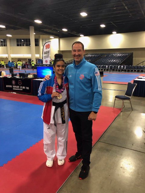 HBAthletics's tweet image. HB celebrates Aaryana Sethi '21 as a gold, silver and bronze medalist in the TaeKwonDo National Tournament.Congratulations🏆#BlazerPride