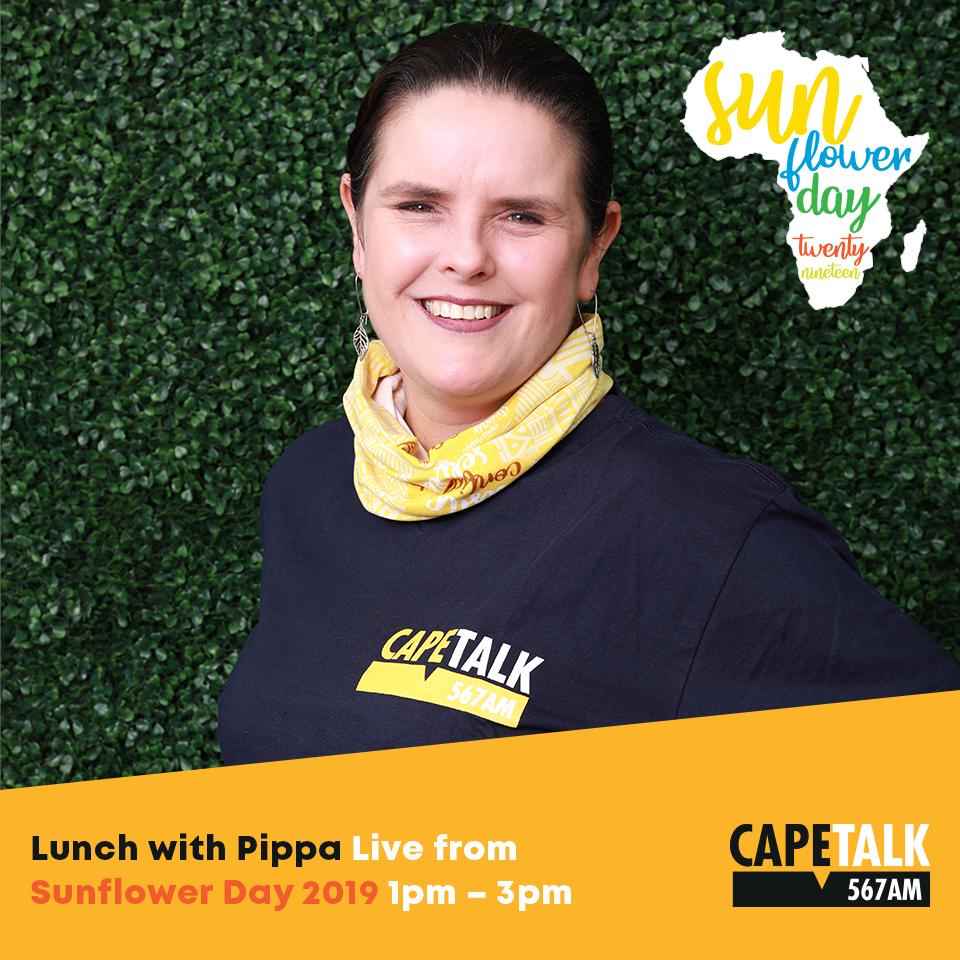 CapeTalk's tweet photo. Join @pjchudson tomorrow at the @CCHotel as we broadcast live for #Sunflowerday2019 &amp; share real-life stories of hope. If you haven't already, register to become a blood stem cell donor and save a life! #hopetag #Sunflowerday2019 #IamHope #BeTheHope @SunflowerFund @alana_james https://t.co/2gFVdEDZMB
