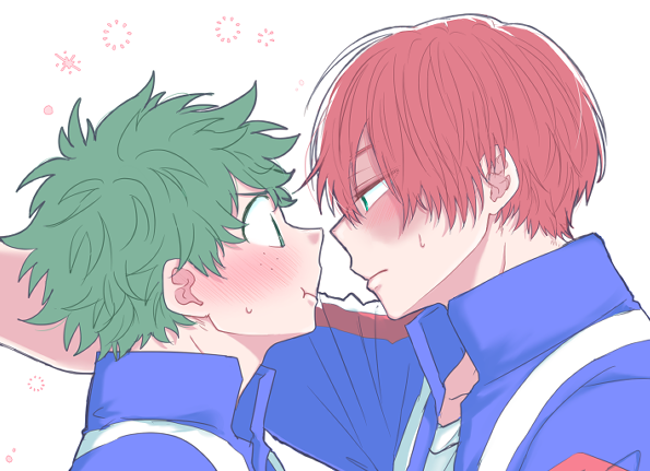 #緑谷出久の髪の塗り方が知りたい
タグお借りします😄
毎度やり方変わるので今回の表紙で。
①線画を用意
②バケツで一色
③灰色の乗算で影。ニュアンスで。
④毛先にイエローでオーバーレイ、空気ありそうなところにブルーでスクリーン、なんかちょっとハイライト。

緑谷の髪の塗りは答えが出ない🤦‍♂️ 