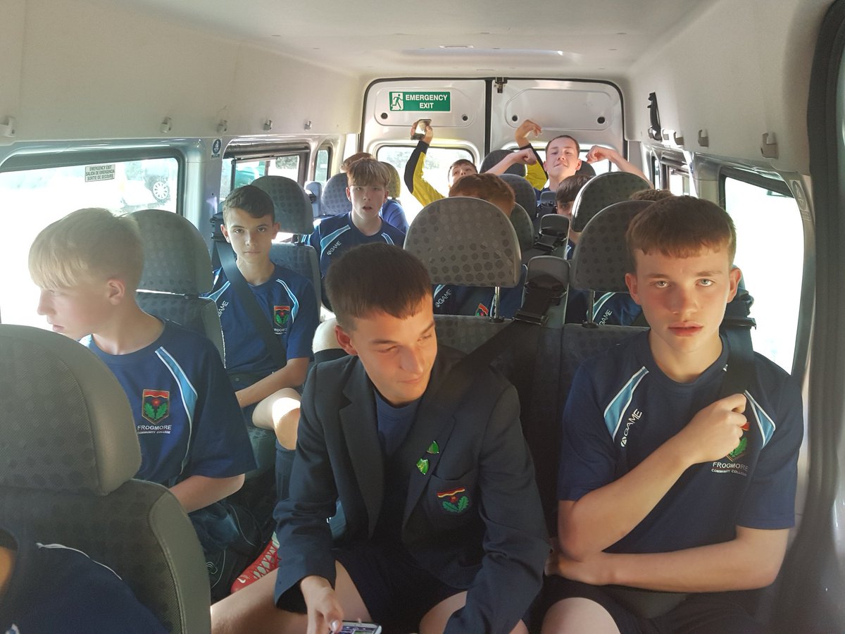 Off to first away fixture down at Liphook with yr 11 footballers. See you soon Bohunt