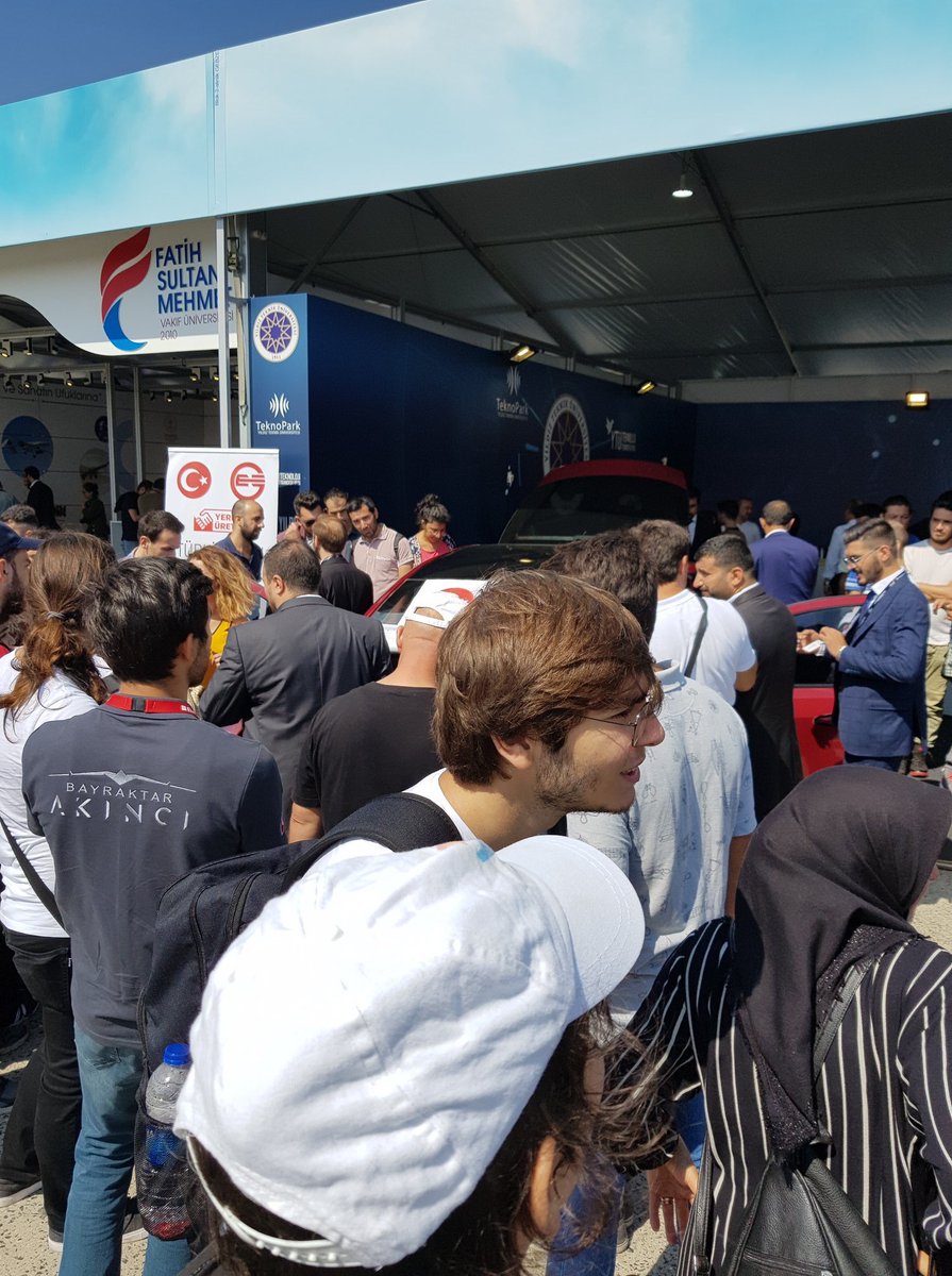 #TEKNOFEST2019 etkinliğinde misafirlerimize gösterdikleri yoğun ilgi için teşekkür ederiz. Etkinlik süresince TM-480 modelimizi inceleyebilirsiniz.
#MilliTeknolojiHamlesi <a href="/teknofestist/">teknofestist</a> <a href="/Selcuk/">Selçuk Bayraktar</a>