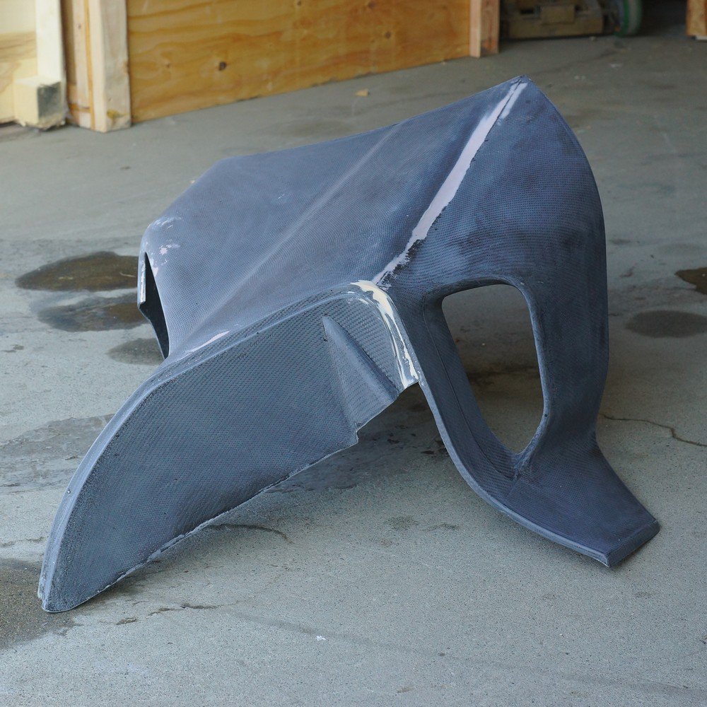 CommonFibers's tweet photo. This part came out of a seven piece mold!  It doesn't get much more complex than that.  Any guesses as to what it is?
.
#structural #carbonfiber #custom #madeinamerica #carbon #fiber #fabrication #carbonfiberparts #lifeiscarbonbased #madeinseattle https://t.co/wh2KO2JOag