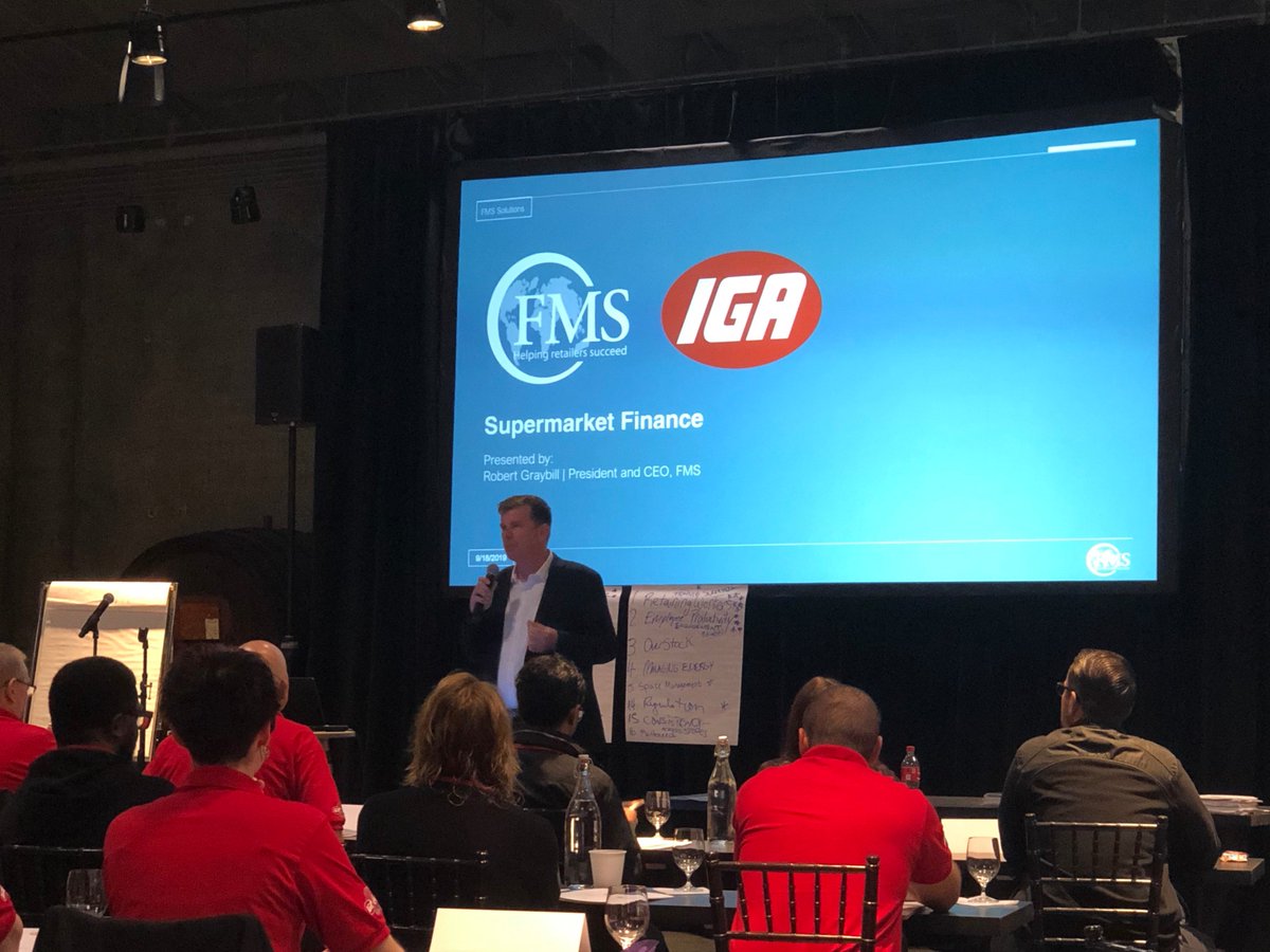 Our President and CEO presenting at the 2019 International Supermarket Management Class (ISMC). Thanks to <a href="/GroceryTraining/">Retail Learning Institute</a> for the invitation!