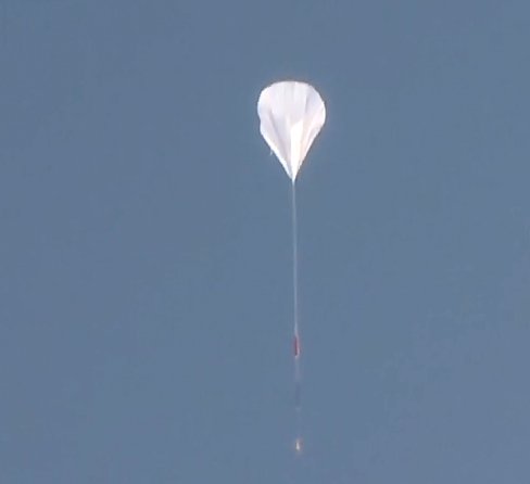 stratoballoon's tweet image. #BITSE balloon at 37.000 ft
