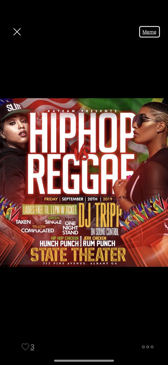 murdermelzz's tweet image. HIP HOP VS REGGAE FRIDAY &amp;amp; YALL BETTA SHOW UP &amp;amp; SHOW OUT. GIVING OUT FREE TICKETS FOR LADIES . #lblockasu @LBlockASU