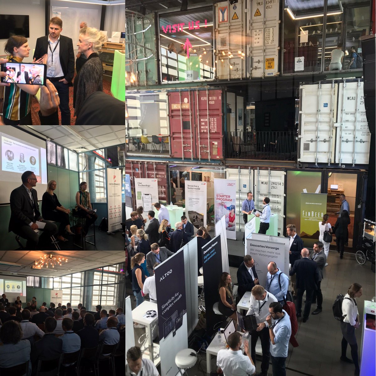 _futurae's tweet image. Exciting presentations and meetings at the Swiss #FinTech Fair yesterday. Another big step towards more awareness between large companies in financial services and tech innovators. #SFF19 #Startups #FinBeer @martibuehler @extrablatt @SFS_CH @Amnis_Treasury @loanboox @TaxLevel