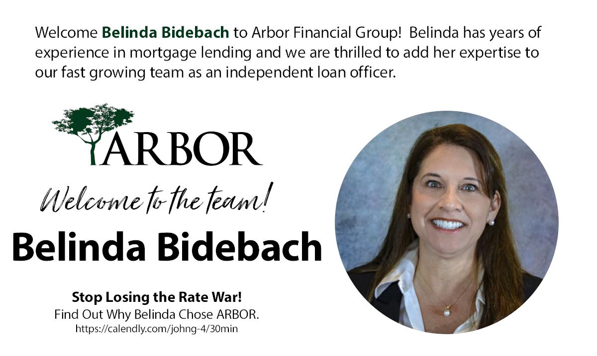 ArborFG's tweet photo. Welcome Belinda Bidebach to the Arbor Family! https://t.co/OQCmrm0zTG