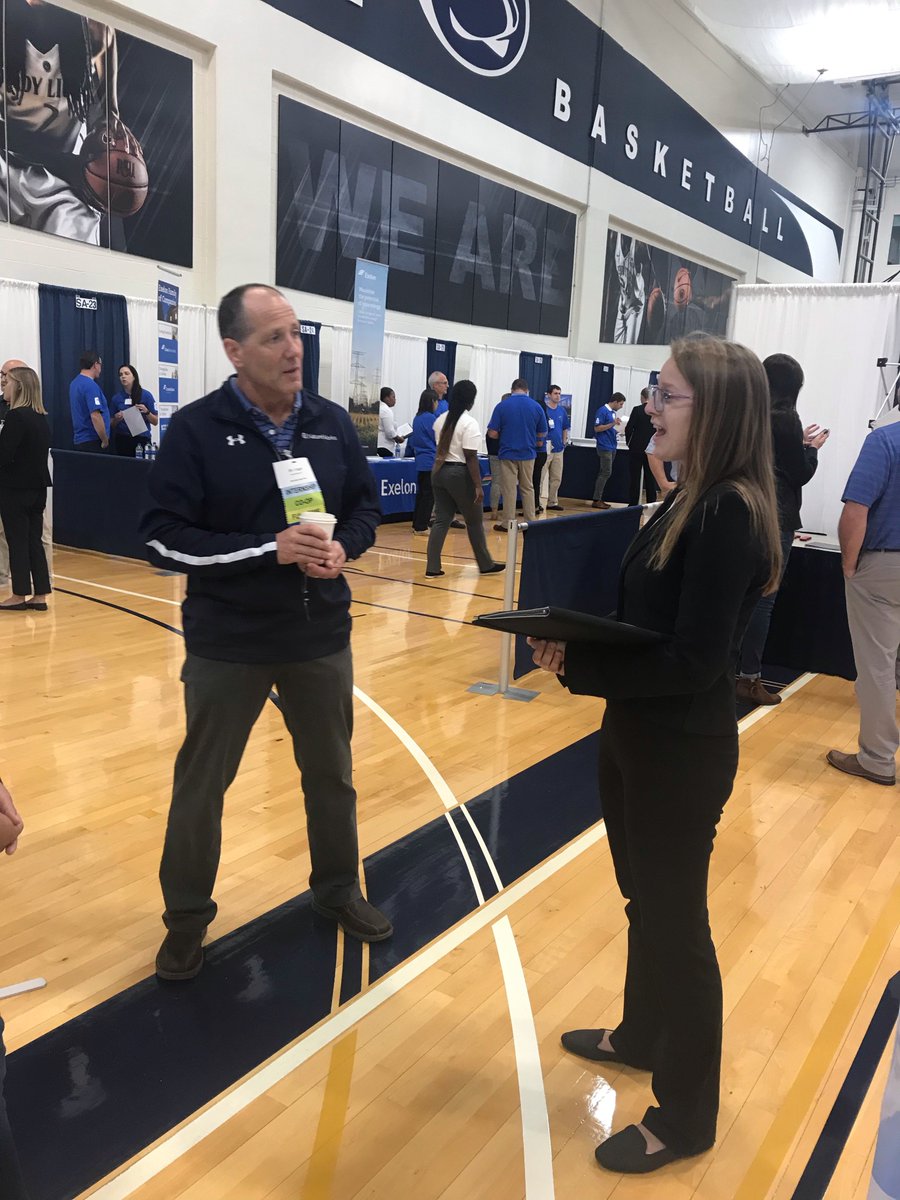 natureworks's tweet photo. We're on the ground at the @PSU_Career Fall Career Days today! Meet with our Principal Scientist, Bill Coggio & Research Scientist, Kanika Ben to talk about real world science jobs & the internships we're offering. #PSUFCD #sciencejobs #careerfair #PennState #internships https://t.co/qcuEu8YGWO