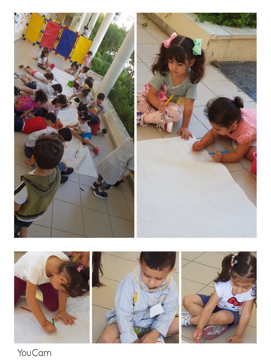 Kg1 "A" learners were busy drawing what they are imagining.
@DawhaHighSchool <a href="/FThaalby/">Feda Thaalby</a> <a href="/reem_chams/">Reem Chams</a>
