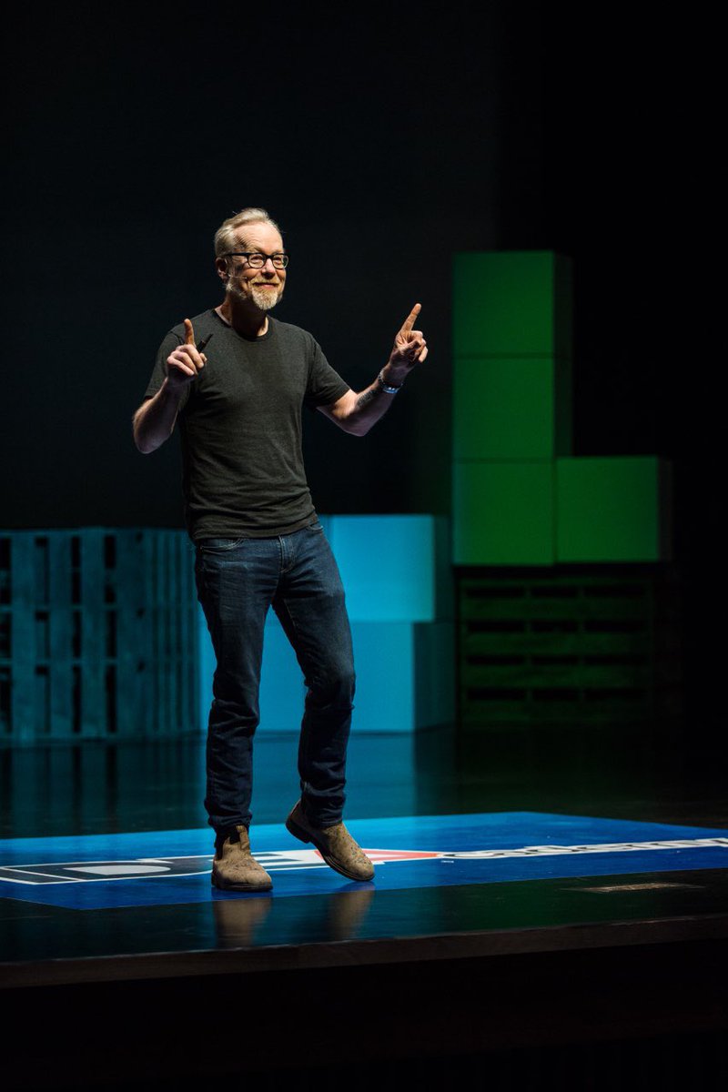 “Why the fascination? Humans are addicted to storytelling.” - Adam Savage, Keynote speaker #ForgingYourFuture <a href="/MythBusters/">MythBusters</a> #IDEAcademy2019 #PowerofStory