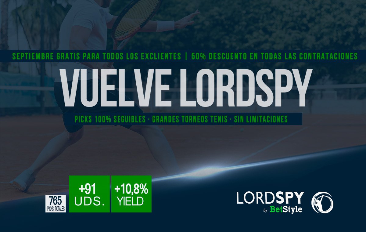 Bet_Style's tweet photo. Con el regreso de nuestro experto en los grandes 🏆 torneos, volvemos a tener a todos los tipsters de tenis en activo.

🎾@LordSpy_Picks 
🎾@Vodkaiser1 
🎾@GOLzalo1984bets 
🎾@sergixmen82 

👌 Los mejores expertos en el deporte de la raqueta, como siempre en @Bet_Style https://t.co/jnRJz3agX6