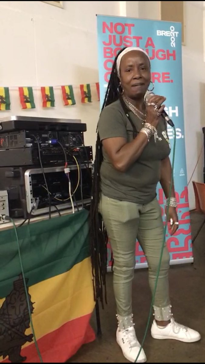LBOC2020's tweet photo. Thank you to everyone who came to last week’s #BassRewind session in #Harlesden! Attendees shared their experiences of #reggae &amp; #bassmusic and enjoyed an exclusive performance from #ThePioneers ahead of their weekend set at #Skabour! Looking forward to the next one! #Brent2020 https://t.co/GnFrwWQ9qC