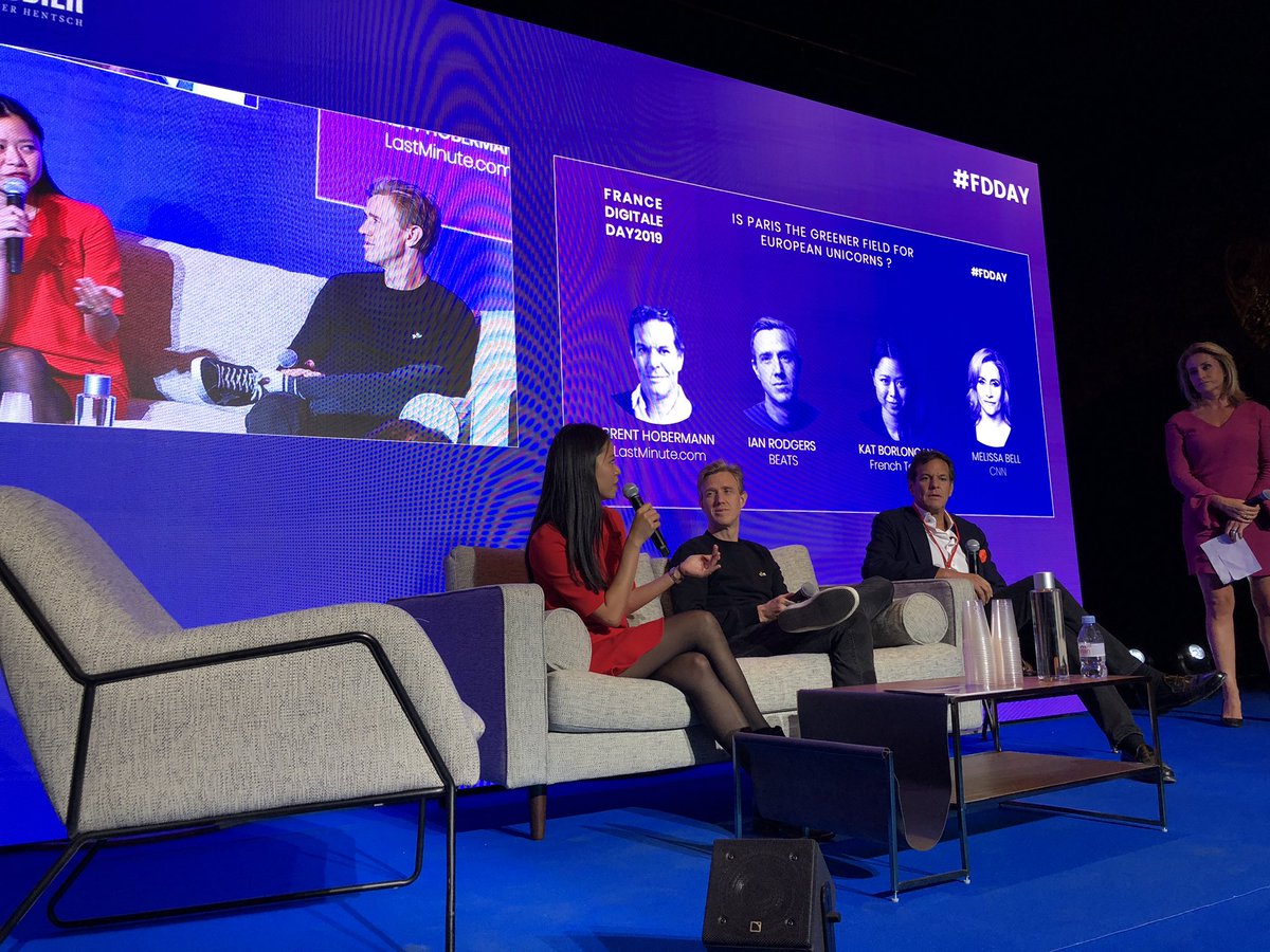 Paris becoming the greener field for European unicorns 🦄 🇫🇷 <a href="/brenthoberman/">Brent Hoberman</a> <a href="/albinserviant/">albin serviant</a> #foundersfactory #france