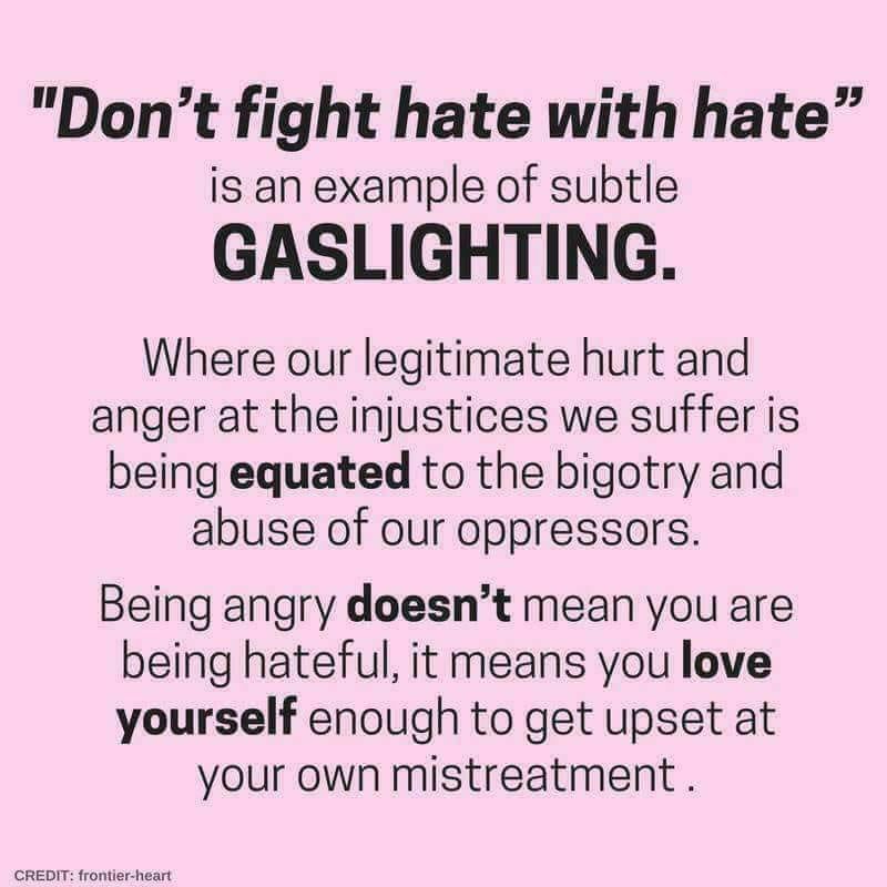 A lot of people do not know what gaslighting is. No one is saying one sign gets gaslit more. But you’re NOT going to tell me that my experiences are invalid which is what too many of y’all are doing.-Being made to feel bad for being upset- saying we provoke the situationEtc