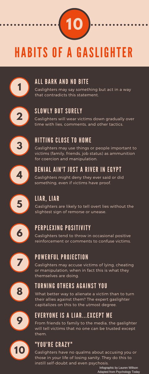 A lot of people do not know what gaslighting is. No one is saying one sign gets gaslit more. But you’re NOT going to tell me that my experiences are invalid which is what too many of y’all are doing.-Being made to feel bad for being upset- saying we provoke the situationEtc