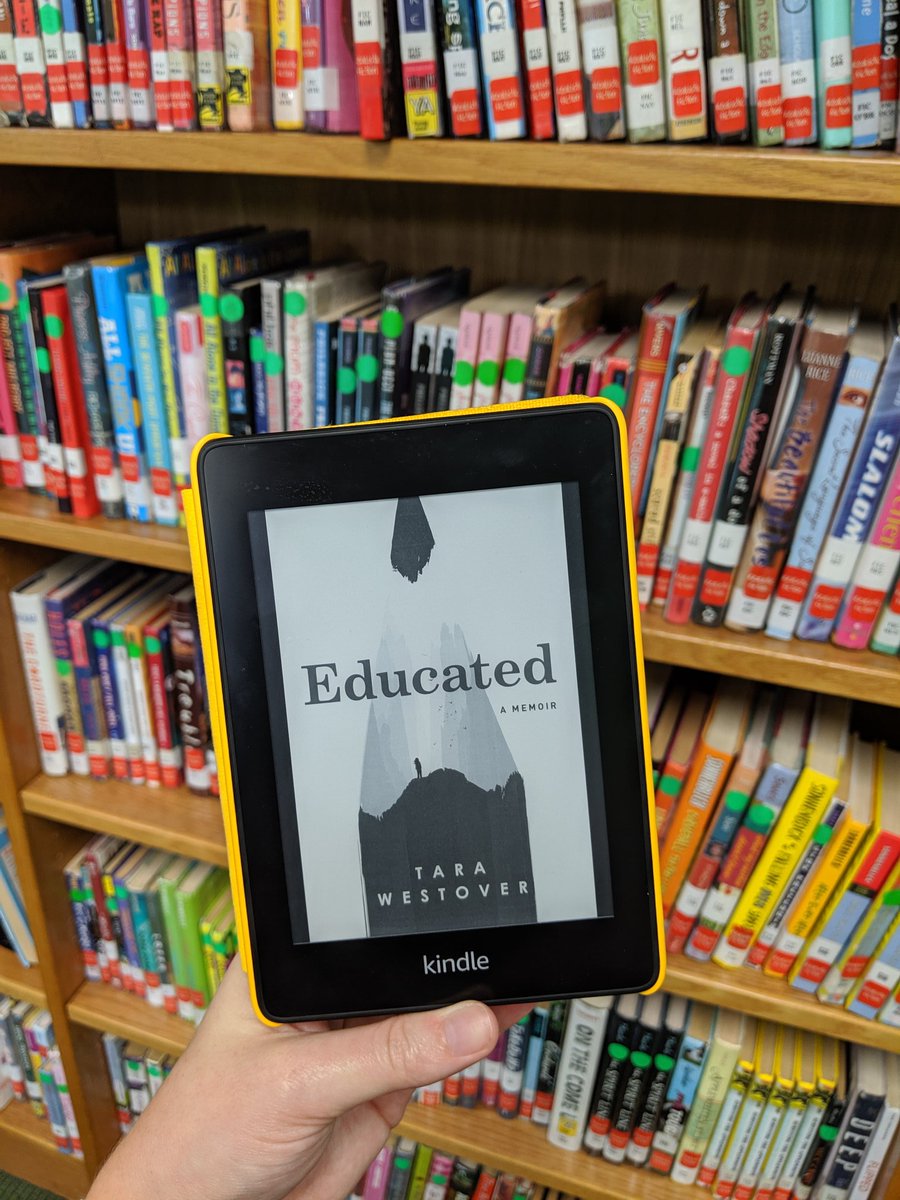 watchmebookit's tweet photo. Happy ebook day! I love my Kindle and HAVE to take it with me everywhere I go. I don't know what I'd do without @OverDriveLibs or the Libby app. #eBookLove https://t.co/QejFABHDFP