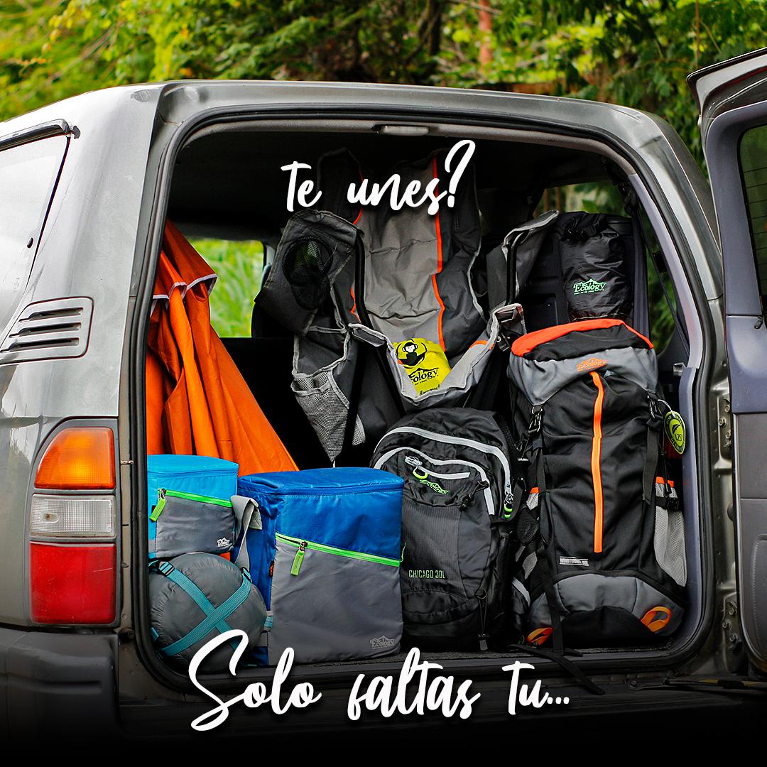 Vamos saliendo ¿vienes? ¡Tenemos todo para la aventura! 😎