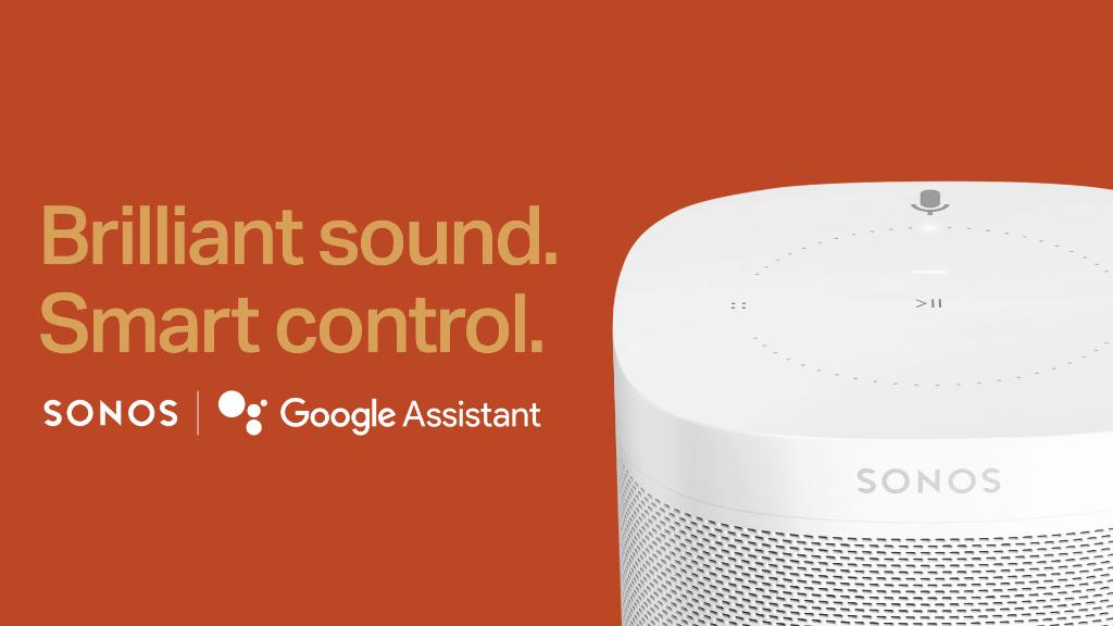 google assistant control sonos