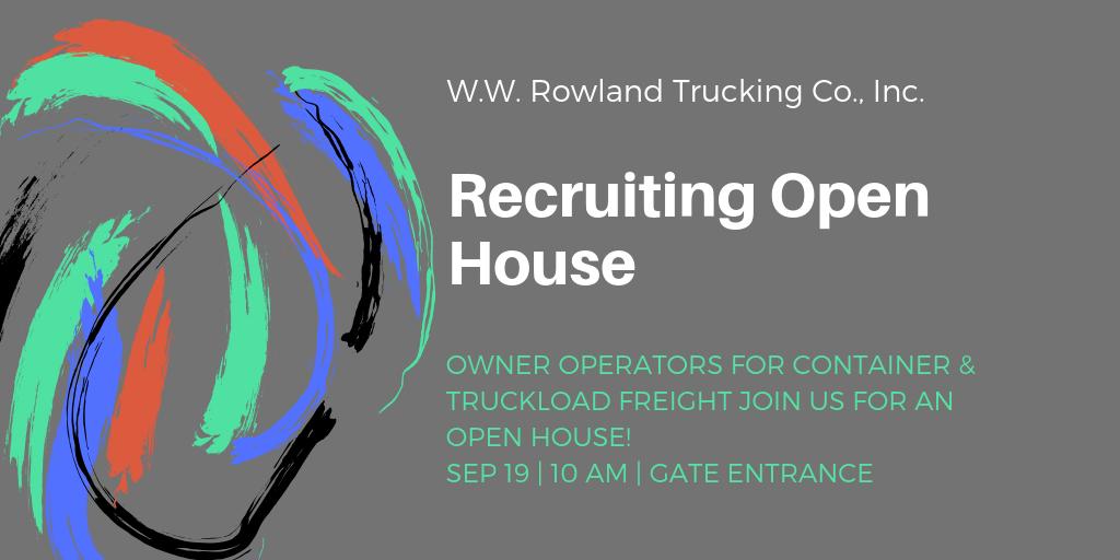 W.W. Rowland Trucking Co., Inc. on Twitter "W.W. Rowland Trucking