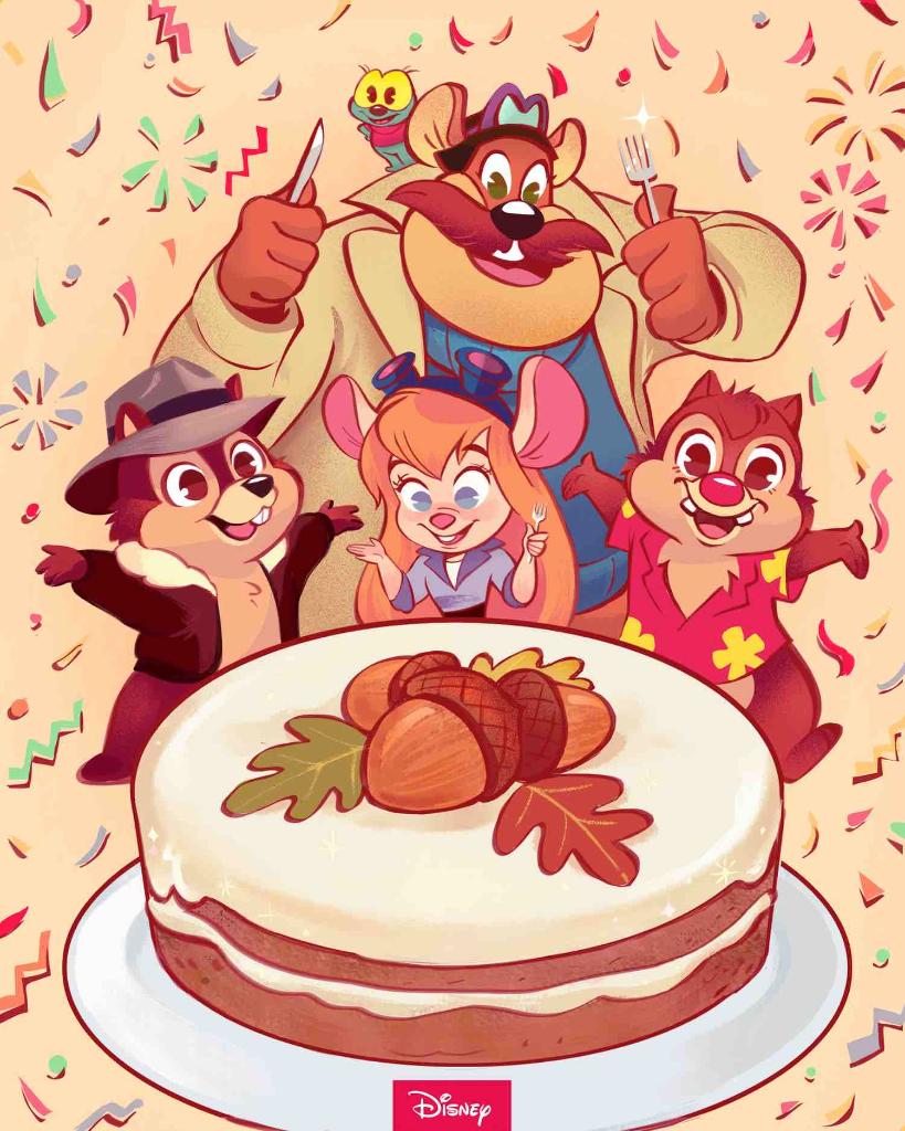 DisneyTVA's tweet image. Celebrating 30 years of no crime slipping through the cracks with these two gumshoes! 🔎 #ChipnDaleRescueRangers