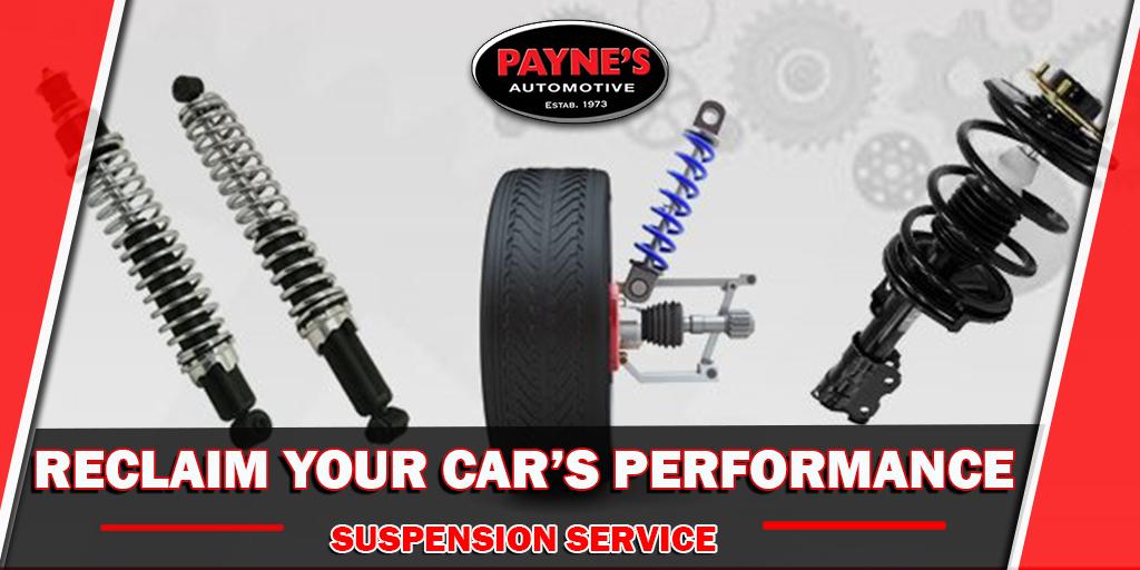 PaynesAuto's tweet image. Your vehicle's suspension does a whole lot more than just make your ride smooth.  Come by today and let Payne's make sure that your suspension is up to the task of driving on Houston roads.

🖥️ Visit us online: bit.ly/34N5818

#automotiverepair #bestinhouston