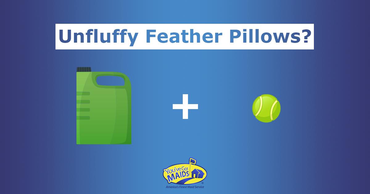 tumble dry with tennis balls