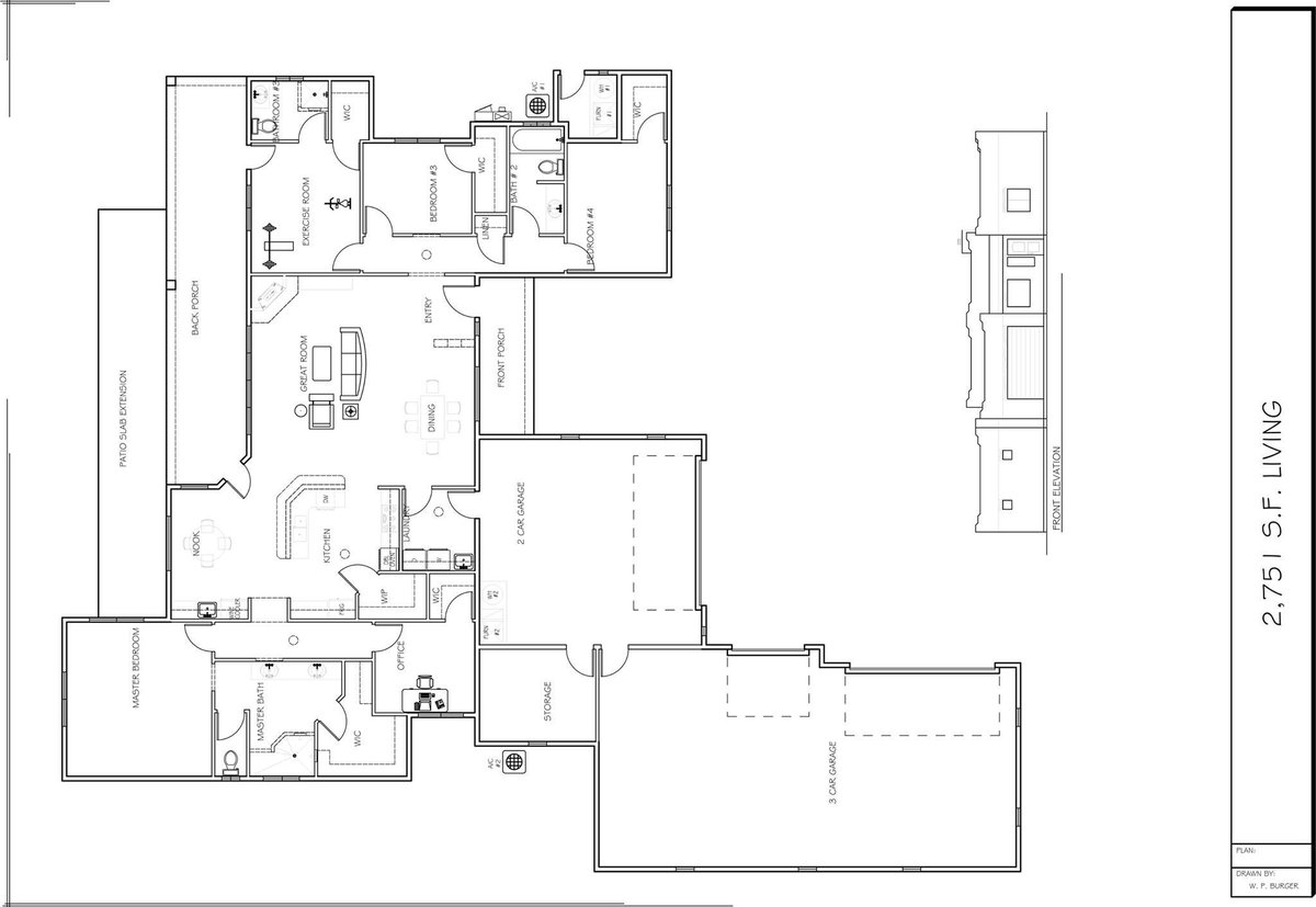 AndDrafting's tweet image. How's that for a custom home?  What's a must have in YOUR dream home? #TucsonDrafting #Architecture #HomeDesignIdeas #Floorplan #HomeDesign #TucsonRealEstate #Tucson #RealEstate