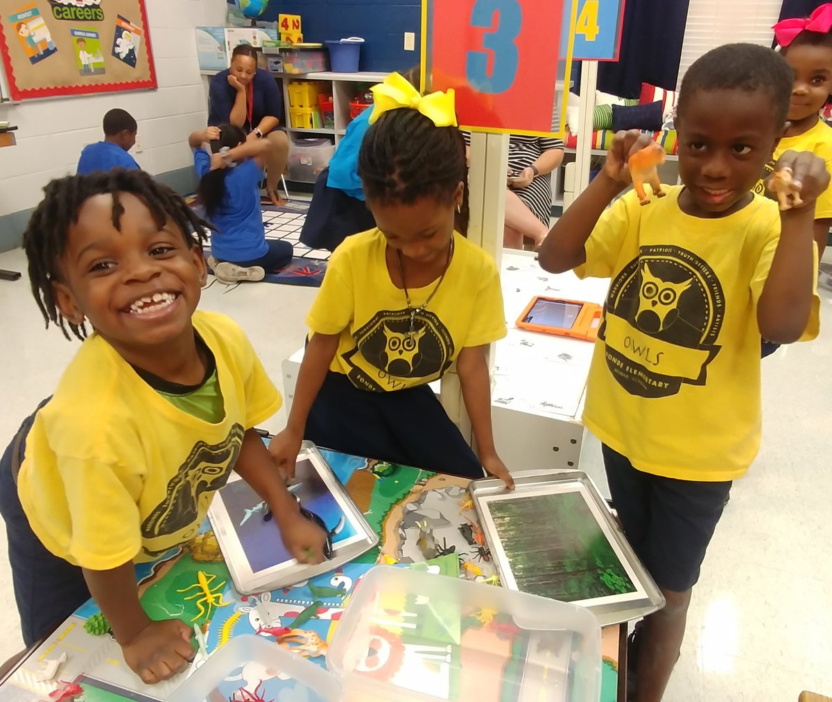mlnordmann's tweet photo. Mrs. Vermilion's class is classifying animals by habitat in the #FondeFabLab. #STEM @MaefStem @MAEF8020 @FondeElementary https://t.co/oxtWpXugAc
