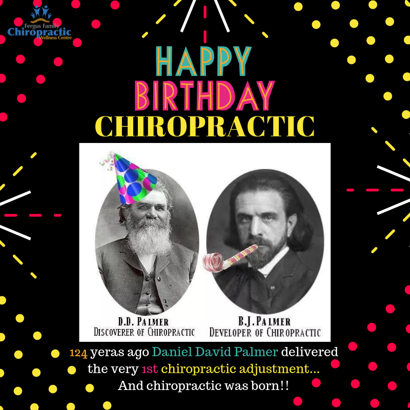 We are so excited to celebrate #chiropracticbirthday today! #wowwednesday #wellnesswednesday #wisdomewednesday #chiropractor #chiropractic #adjustments #ddpalmer #birthday #happy #celebrate #happybirthday #spine #spinalhealth #wellness #wow #chiro #health #blessed