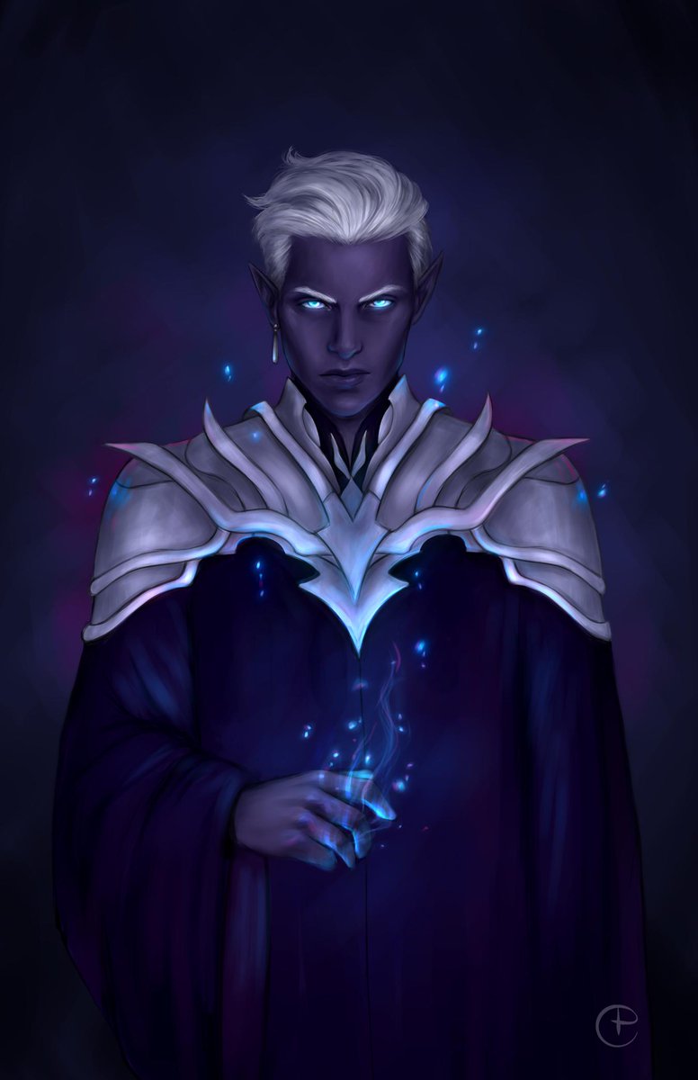 Porzio_Art's tweet photo. Haven't drawn Critical Role stuff in a bit so here is some Shadowhand Essek (Hot Boi) Thelyss 😏
#criticalrole #criticalrolefanart https://t.co/aSav0ZcSZg