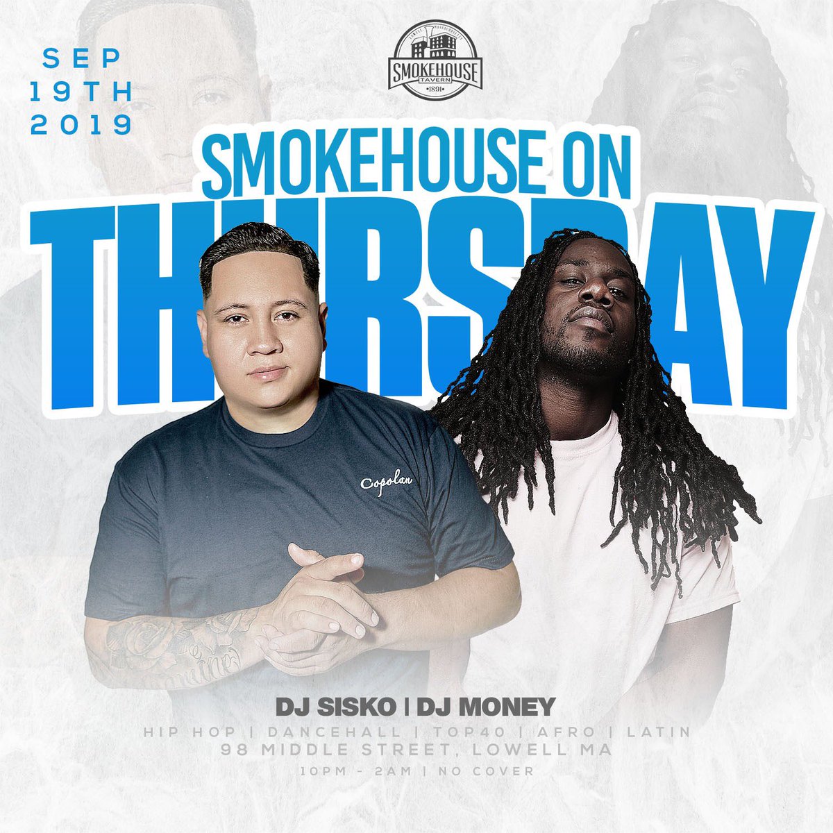ThankYouMoney_'s tweet photo. WEEKEND RUNDOWN ⚡️
#SMOKEHOUSE THURSDAY
#MIR FRIDAY 
#VIVABAR! SATURDAY (DAY)
#2Twenty2 BOSTON
#GARYS ON SUNDAY !

Party with money vlog this week🔥 https://t.co/21hc8HFfcR